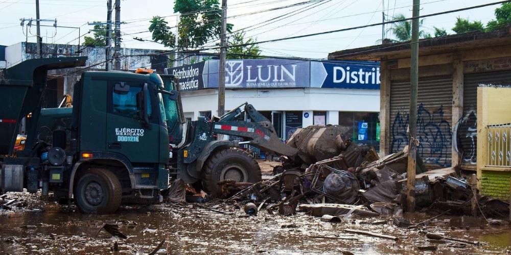 Aumentan a 66 los muertos por lluvias en México; 75 personas siguen desaparecidas
